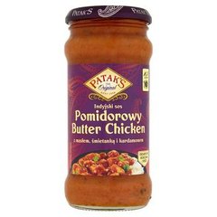 Patak's Indyjski sos pomidorowy Butter Chicken z masłem śmietanką i kardamonem