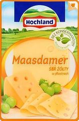 Hochland Maasdamer Ser żółty w plastrach