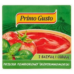 Primo Gusto Melissa Tomatera Przecier pomidorowy śródziemnomorski z bazylią i cebulą