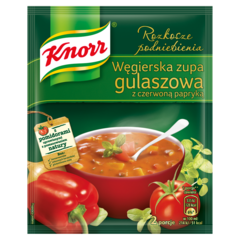 Knorr Rozkosze podniebienia Węgierska zupa gulaszowa z czerwoną papryką