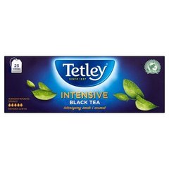 Tetley Intensive Herbata czarna 50 g (25 torebek)