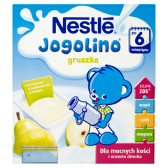 Nestlé Jogolino gruszka Deserek po 6 miesiącu 400 g (4 sztuki)