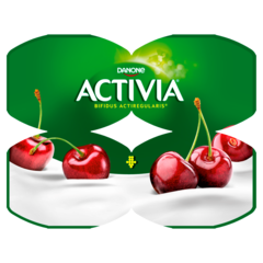 Danone Activia Jogurt wiśnia 480 g (4 x 120 g)