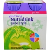 Nutricia Nutridrink Juice Style JABŁKO 4x200ml