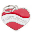  Heart I Love My Dog - adresówka dla psa