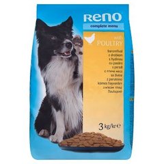 Reno Pełnoporcjowa karma dla dorosłych psów z drobiem