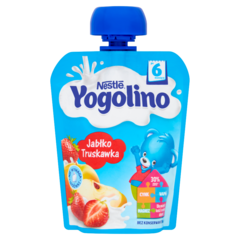 Nestlé Yogolino Deserek owocowo-mleczny jabłko truskawka po 6 miesiącu