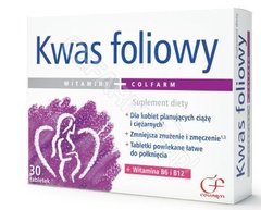 Colfarm Kwas foliowy Suplement diety
