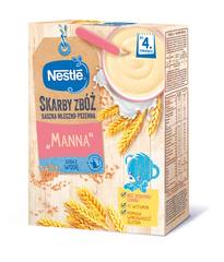 Nestlé Skarby Zbóż Kaszka mleczna manna po 4. miesiącu