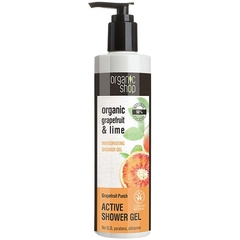 Organic Shop Grejpfrutowy poncz Aktywny żel pod prysznic