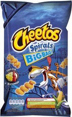 Cheetos CHRUPKI SPIRALE SEROWO-KETCHUPOWE