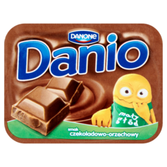 Danone Danio Serek homogenizowany o smaku czekoladowo-orzechowym