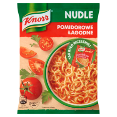 Knorr Nudle Pomidorowe łagodne Zupa-danie