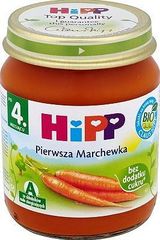 Hipp BIO Pierwsza marchewka po 4. miesiącu