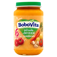 Bobovita Potrawka z indykiem i pomidorami po 6 miesiącu