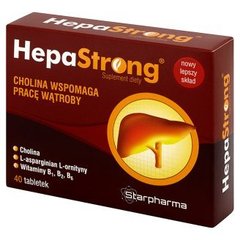Starpharma HepaStrong Suplement diety (40 tabletek)