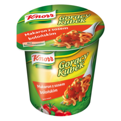 Knorr Gorący Kubek Makaron z sosem bolońskim