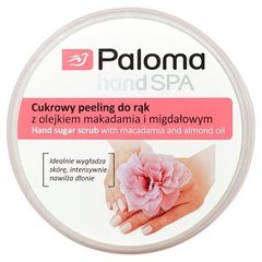 Paloma Hand Spa Cukrowy peeling do rąk z olejkiem makadamia i migdałowym