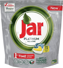 Jar JAR Platinum Yellow 72szt – kapsułki do zmywarki