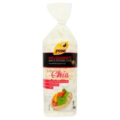 Good Food Wieloziarniste wafle ryżowe z Chia (18 sztuk)