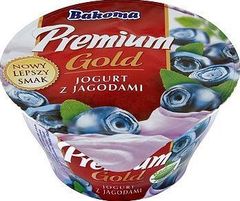 Bakoma Premium Gold Jogurt z jagodami