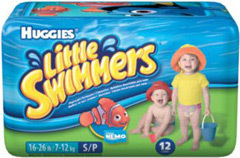 Huggies Pieluszki Huggies little swimmers r. s (7-12 kg)