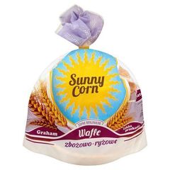 Sunny Corn Wafle zbożowo-ryżowe graham (12 sztuk)