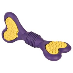 Trixie Denta Fun Kość - zabawka z naturalnej gumy dla psa