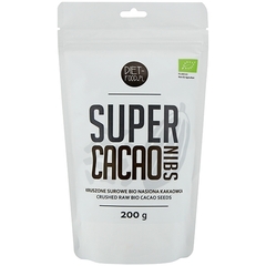 Diet Food Super Cacao Nibs Kruszone Surowe Bio Nasiona Kakaowca