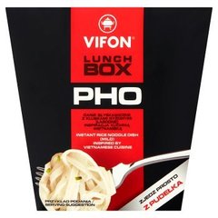 Vifon Lunch Box Pho Danie błyskawiczne z kluskami ryżowymi łagodne
