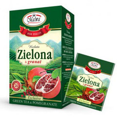 Malwa Herbata Zielona & Granat Exclusive