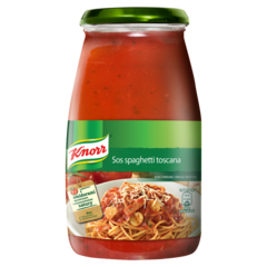 Knorr Sos spaghetti toscana z pieczarkami cebulą i bazylią