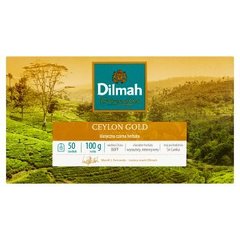 Dilmah Ceylon Gold Herbata czarna klasyczna 100 g (50 torebek)