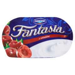 Danone Fantasia Jogurt kremowy z wiśniami