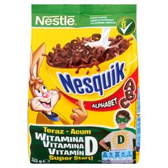 Nestlé Nesquik Alphabet Płatki śniadaniowe
