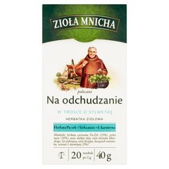 Big-Active Zioła Mnicha Na odchudzanie Suplement diety Herbatka ziołowa 40 g (20 torebek)