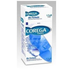Corega Tabs Tabletki czyszczące do protez zębowych 17 x 8 tabletek