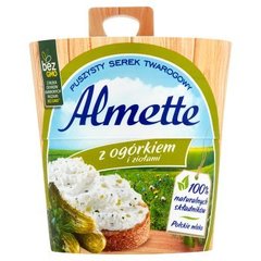 Almette Z ogórkiem i ziołami Puszysty serek twarogowy