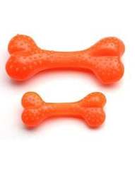 Comfy 16,5cm Pomarańczowa kość dentystyczna Zapachowa zabawka dla psa