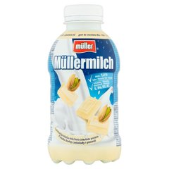 Muller Müllermilch Napój mleczny o smaku białej czekolady i pistacji