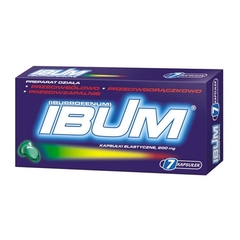 IBUM Lek przeciwzapalny, przeciwbólowy i przeciwgorączkowy