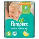 Pampers Active Baby-Dry rozmiar 6 (Extra Large), 42 pieluszki