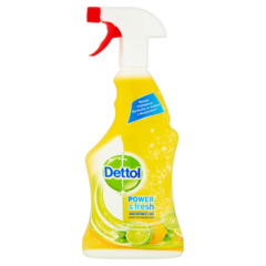 Reckitt Benckiser Power & Fresh Wielofunkcyjny spray do powierzchni o zapachu limonki i cytryny
