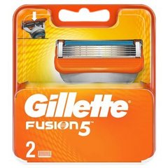 Fusion Gillette Fusion Ostrza Wymienne Do Maszynki Do Golenia Dla Mężczyzn, 2 sztuki