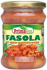 Primaeco Fasola w sosie pomidorowym BIO