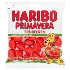 Haribo Truskawka Pianko-żelki o smaku truskawkowym