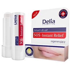 Delia Cosmetics Instant Relief Regenerujący balsam do ust
