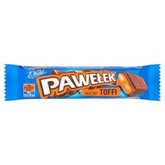 E. Wedel Pawełek Batonik mleczny toffi