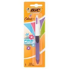 Bic 4 Colours Grip Fashion Colours Długopis automatyczny czterokolorowy
