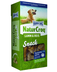 Happy Dog NaturCroq HAPPY DOG Natur Snack Jagniecina + Ryż 350 g